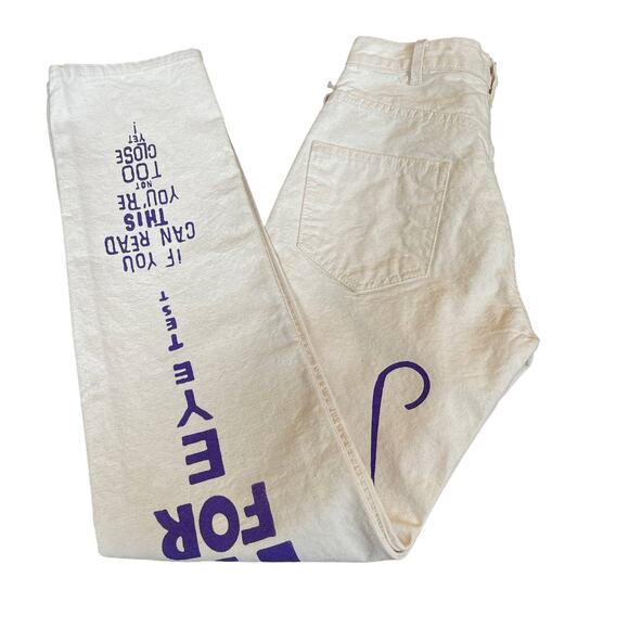 NWT Levi's Vintage Laugh In Limited 50th Anniversary Jeans Crazy Legs Size 24 - Picture 8 of 15